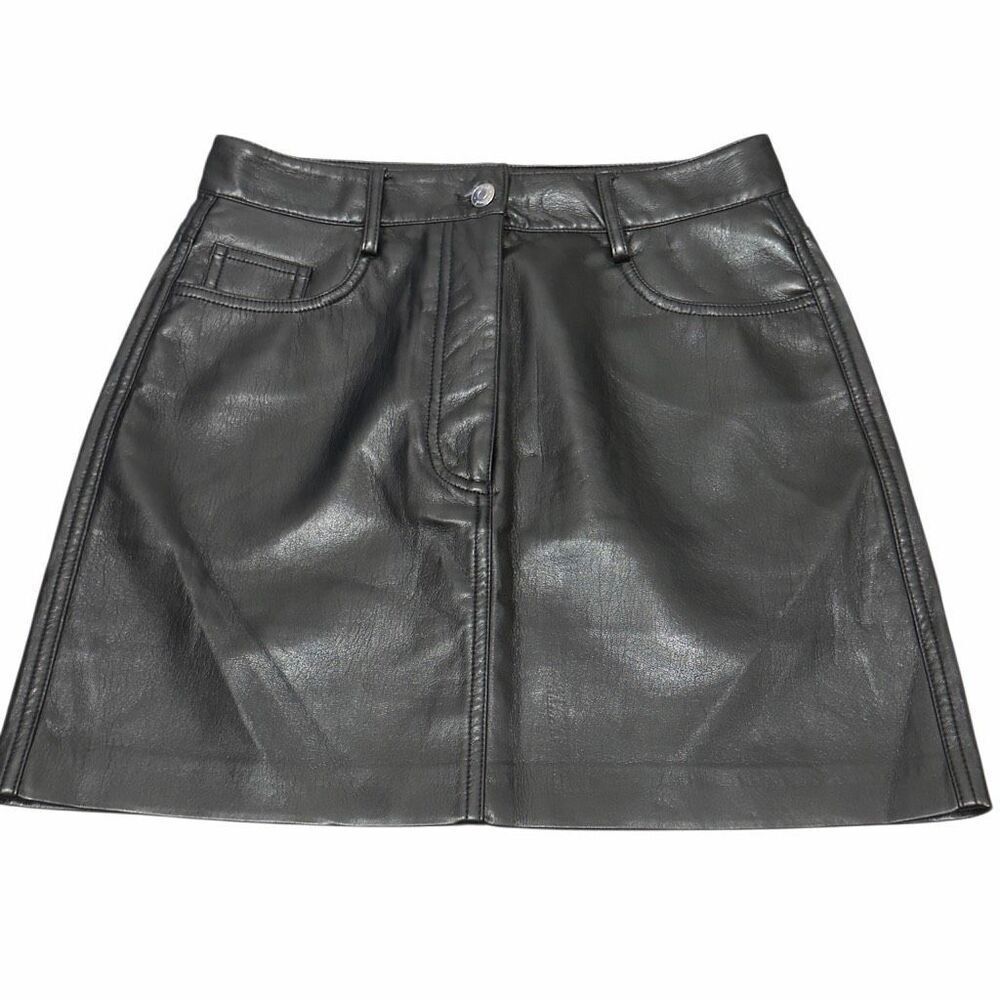 Aritzia wilfred faux fur skirt size 8